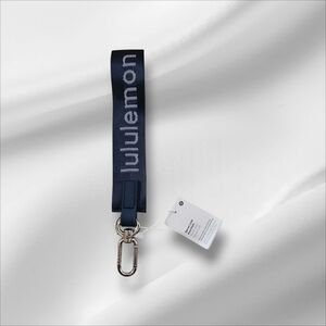 Lululemon Navy Keychain